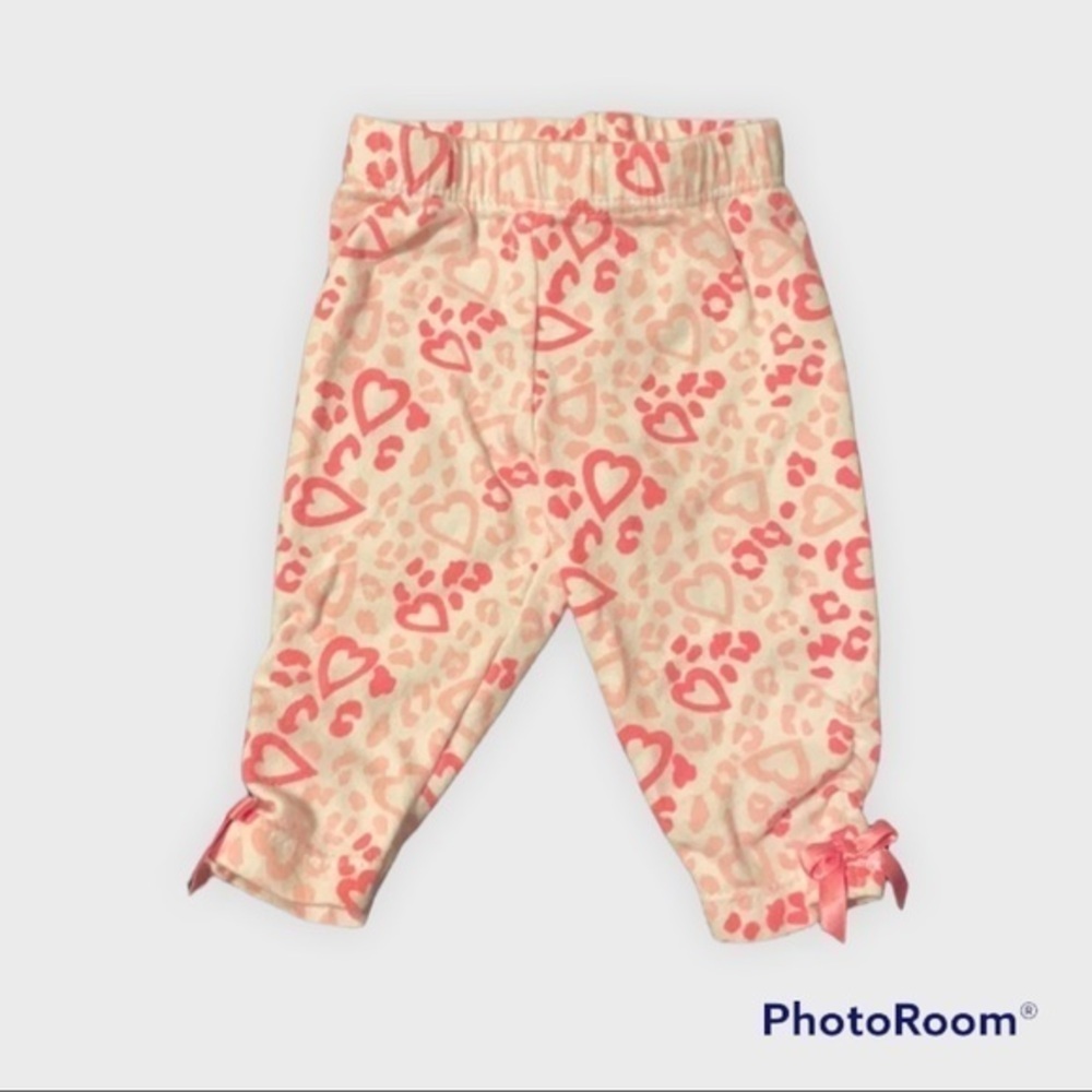 Heart cheetah leggings 070